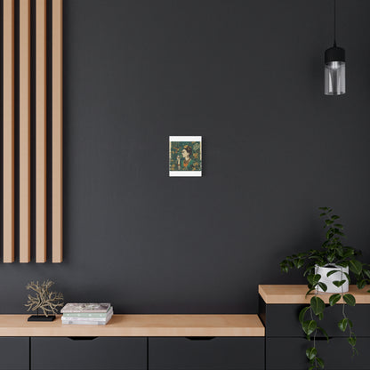Frida Botanical Canvas Print — Vibrant Stretched Matte Wall Art
